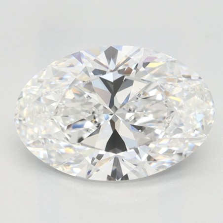 Diament laboratoryjny bezbarwny szlif owalny, 2.04ct, IF, E, IGI LG602329670