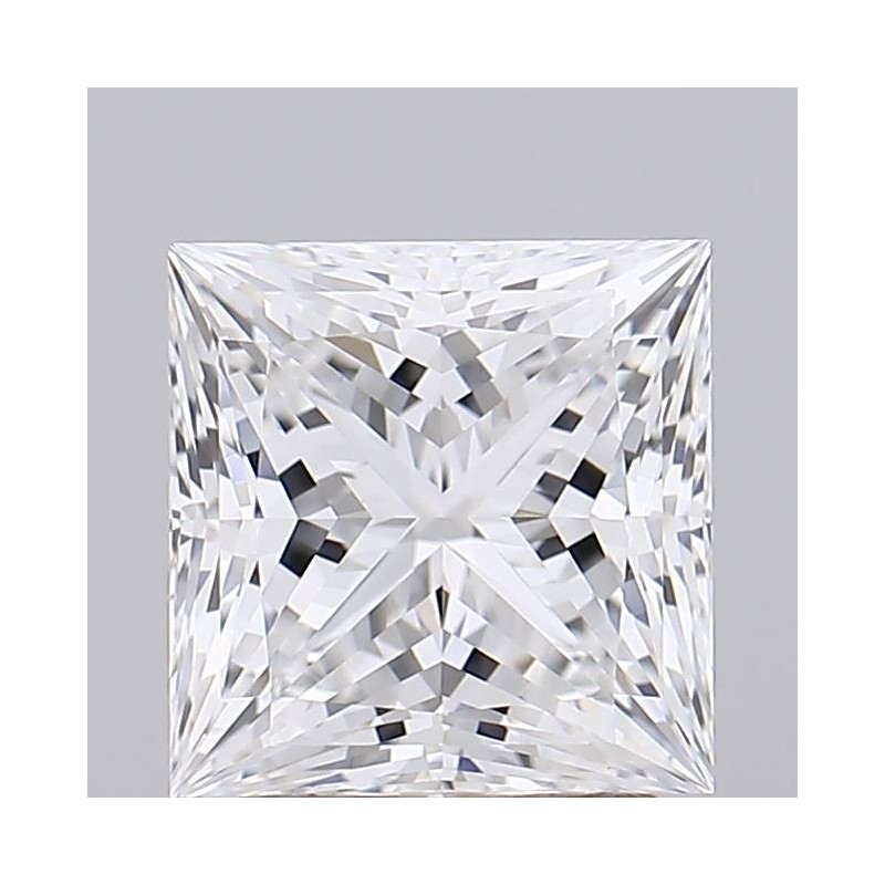 Diament laboratoryjny bezbarwny szlif princess, 2.52ct, VVS2, E, GIA 2524239290