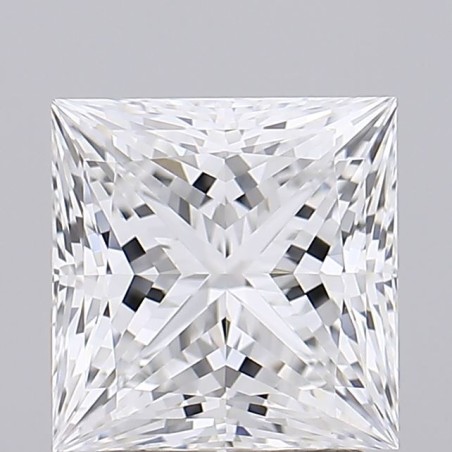 Diament laboratoryjny bezbarwny szlif princess, 2.52ct, VVS2, E, GIA 2524239290