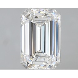 Diament laboratoryjny bezbarwny szlif szmaragdowy, 1.19ct, VVS1, F, IGI LG717596055