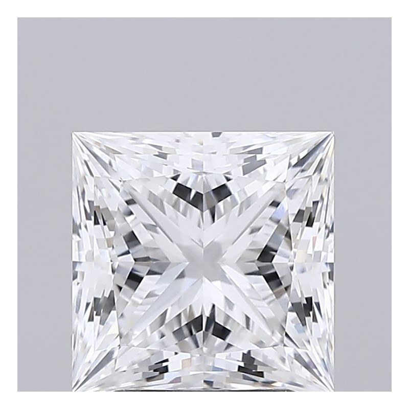 Diament laboratoryjny bezbarwny szlif princess, 2.79ct, VVS2, E, GIA 6525422789