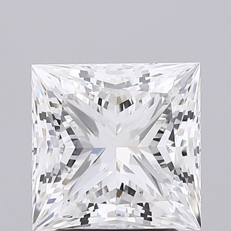 Diament laboratoryjny bezbarwny szlif princess, 2.73ct, VVS2, F, IGI LG689507041