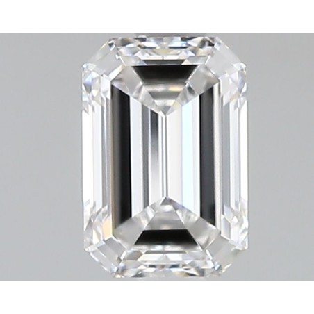 Diament laboratoryjny bezbarwny szlif szmaragdowy, 1.26ct, VVS2, D, IGI LG702582949