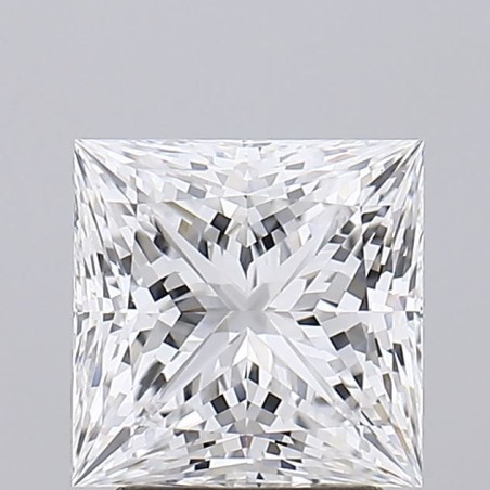 Diament laboratoryjny bezbarwny szlif princess, 2.52ct, VVS2, E, GIA 6522188453