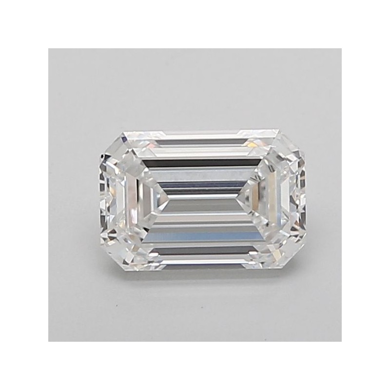 Diament laboratoryjny bezbarwny szlif szmaragdowy, 1.03ct, VVS2, D, IGI LG729560587