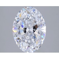 Diament laboratoryjny bezbarwny szlif owalny, 2.04ct, VVS1, E, IGI LG733509683