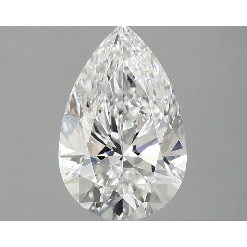 Diament laboratoryjny bezbarwny szlif gruszkowy, 1.55ct, VVS2, D, IGI LG685592034