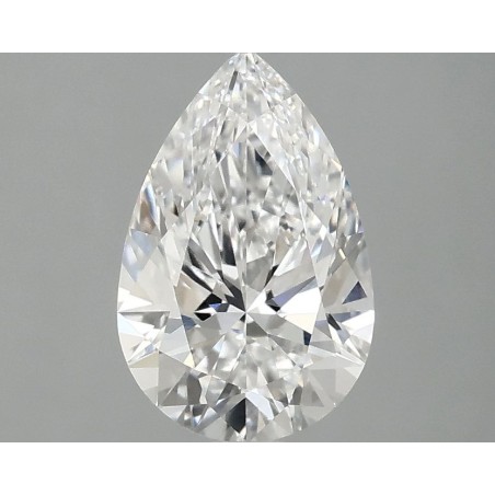 Diament laboratoryjny bezbarwny szlif gruszkowy, 1.55ct, VVS2, D, IGI LG685592034