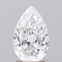Diament laboratoryjny bezbarwny szlif gruszkowy, 1.88ct, VVS2, E, GIA 5523150990