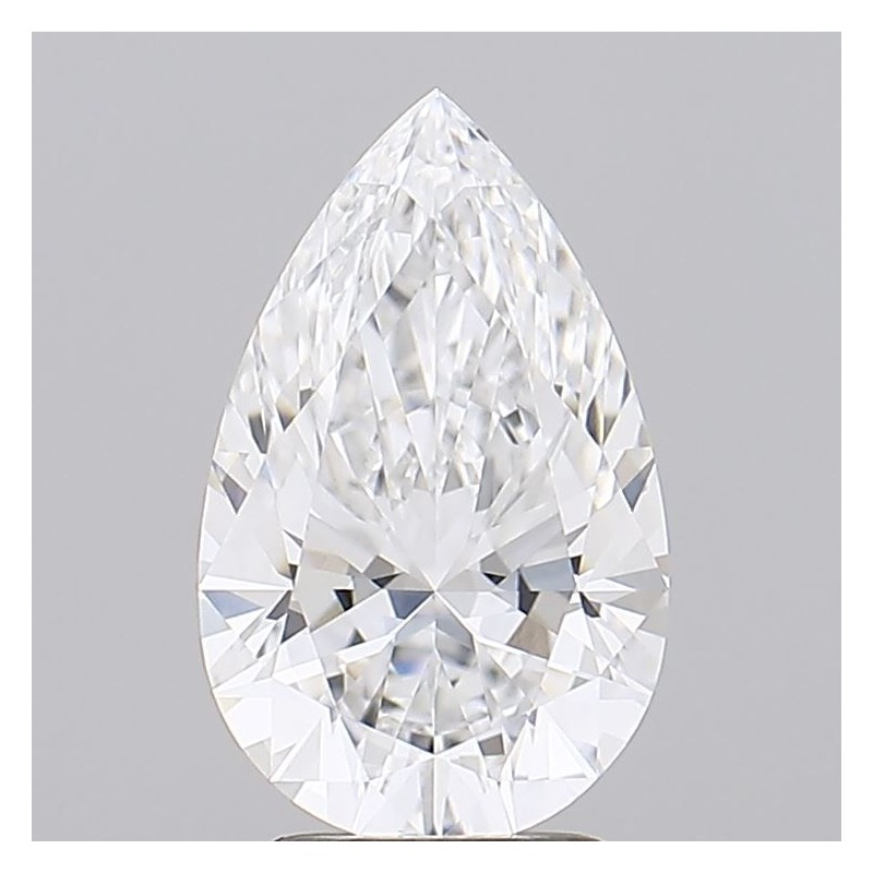 Diament laboratoryjny bezbarwny szlif gruszkowy, 2.05ct, VVS2, D, GIA 7521658817