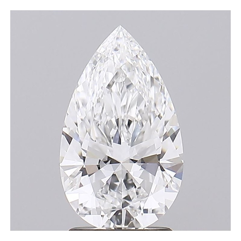 Diament laboratoryjny bezbarwny szlif gruszkowy, 1.98ct, VVS2, E, GIA 1523582184