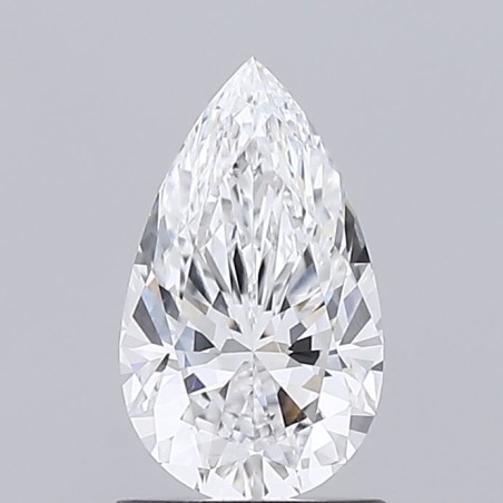 Diament laboratoryjny bezbarwny szlif gruszkowy, 1.0ct, VVS2, D, IGI LG647476113