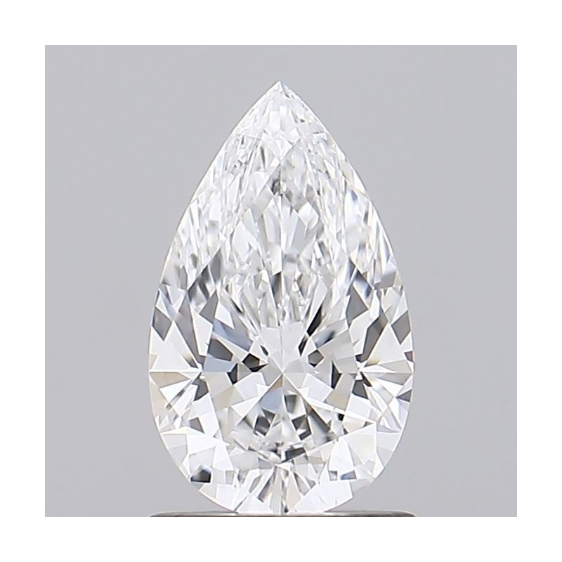 Diament laboratoryjny bezbarwny szlif gruszkowy, 1.08ct, VVS2, D, IGI LG702572108