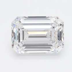 Diament laboratoryjny bezbarwny szlif szmaragdowy, 1.51ct, VVS1, D, IGI LG692560060