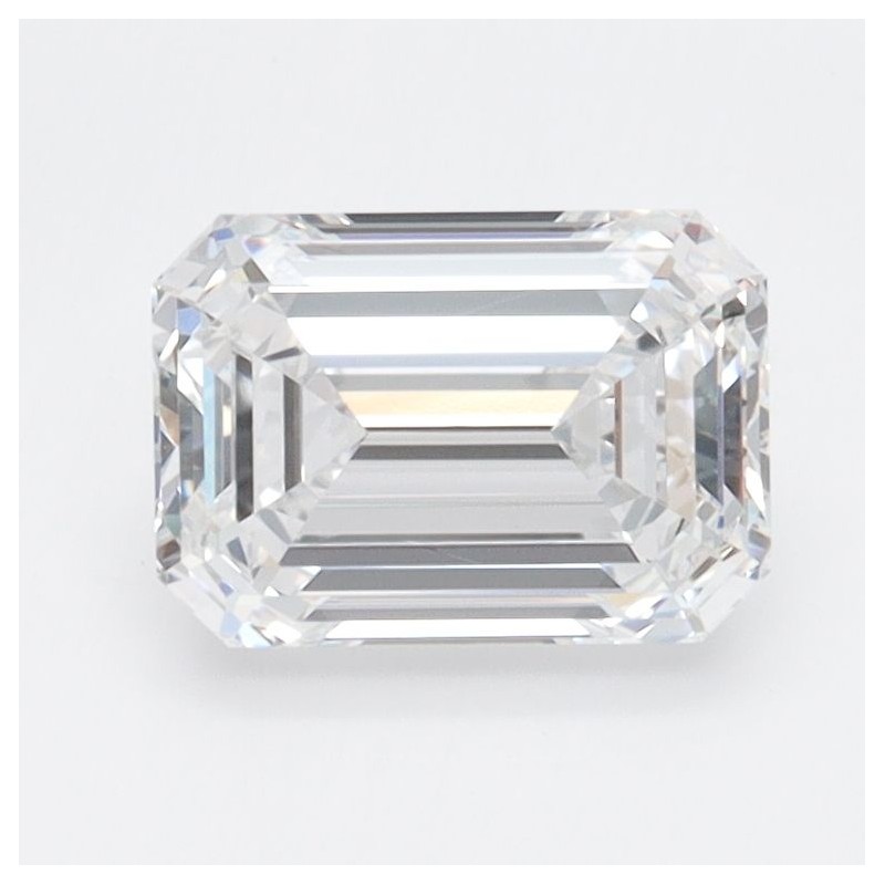 Diament laboratoryjny bezbarwny szlif szmaragdowy, 1.51ct, VVS1, D, IGI LG692560060