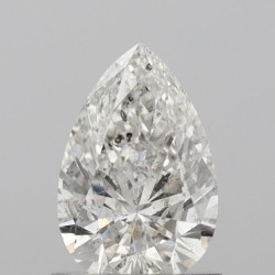 Diament szlif gruszkowy, 0.91ct, SI2, H, HRD 250000193703