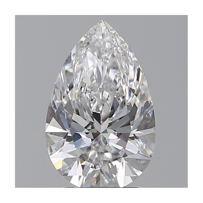 Diament laboratoryjny bezbarwny szlif gruszkowy, 2.56ct, VVS2, D, IGI LG668433751