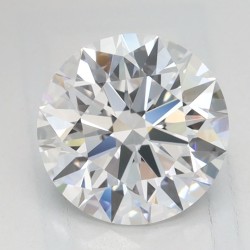 Diament laboratoryjny bezbarwny szlif okrągły, 1.5ct, VVS2, D, IGI LG737586853
