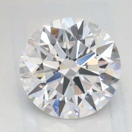 Diament laboratoryjny bezbarwny szlif okrągły, 1.5ct, VVS2, D, IGI LG737586853