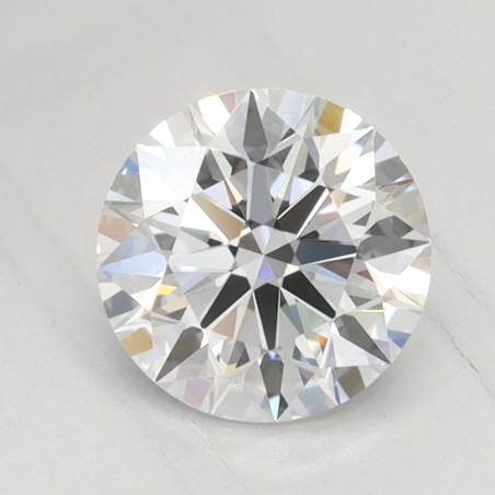 Diament laboratoryjny bezbarwny szlif okrągły, 1.03ct, IF, D, IGI LG741578895