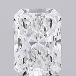 Diament laboratoryjny bezbarwny radiant, 2.02ct, VVS2, E, GIA 6521422330