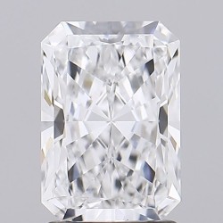 Diament laboratoryjny bezbarwny radiant, 2.04ct, VVS2, D, GIA 7521500992