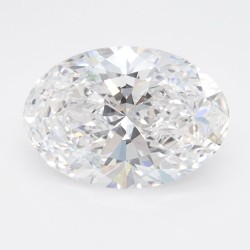 Diament laboratoryjny bezbarwny szlif owalny, 1.59ct, VVS1, D, IGI LG692559902