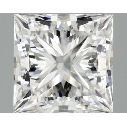 Diament laboratoryjny bezbarwny szlif princess, 1.98ct, VVS2, F, IGI LG736502079