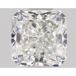 Diament szlif radiant kwadratowy, 0.53ct, VVS1, F, GIA 7528647772
