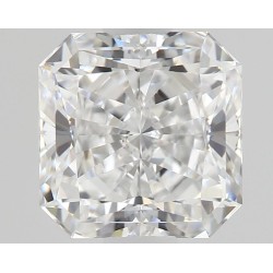 Diament szlif radiant kwadratowy, 0.82ct, VS1, D, GIA 2537644505