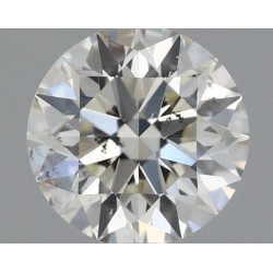 Diament szlif okrągły, 0.51ct, SI1, I, IGI 734509005
