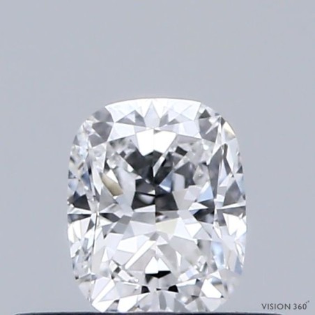 Diament szlif poduszkowy brylantowy, 0.31ct, VVS2, D, GIA 2528220241