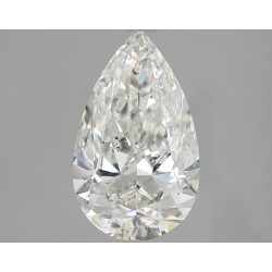 Diament szlif gruszkowy, 1.7ct, SI2, H, GIA 6462090813