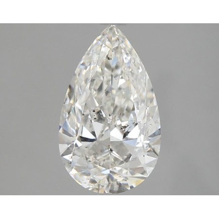 Diament szlif gruszkowy, 1.7ct, SI2, H, GIA 6462090813