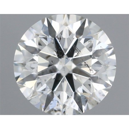 Diament szlif okrągły, 0.74ct, SI2, H, IGI 648404609