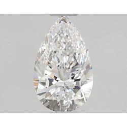 Diament szlif gruszkowy, 0.5ct, VVS1, D, GIA 2537736423