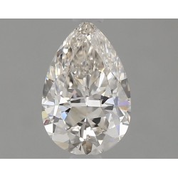Diament szlif gruszkowy, 0.7ct, VVS1, I, GIA 6461425450