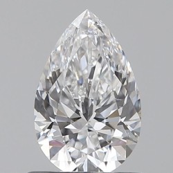 Diament szlif gruszkowy, 0.7ct, SI1, D, GIA 7531689618