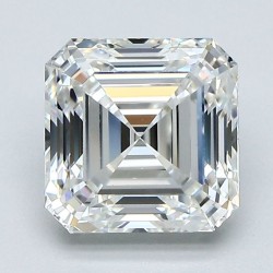 Diament Asscher, 1.71ct, VVS2, H, GIA 2476002550