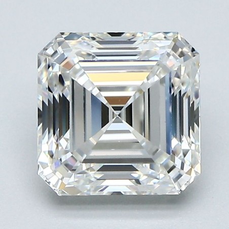 Diament Asscher, 1.71ct, VVS2, H, GIA 2476002550