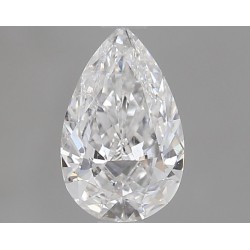 Diament szlif gruszkowy, 0.57ct, SI2, D, GIA 6432219246