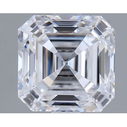 Diament laboratoryjny bezbarwny Asscher, 1.22ct, VVS2, D, IGI LG720575814