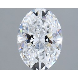 Diament laboratoryjny bezbarwny szlif owalny, 2.03ct, VVS2, D, IGI LG719505901