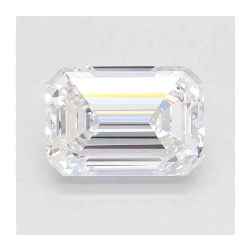 Diament laboratoryjny bezbarwny szlif szmaragdowy, 1.03ct, VVS2, D, IGI LG614300379