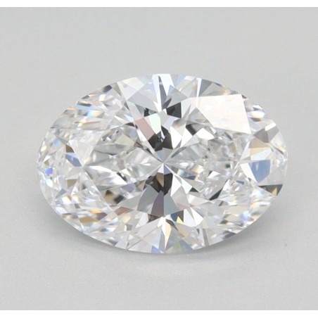 Diament laboratoryjny bezbarwny szlif owalny, 1.01ct, VVS2, D, IGI LG593389014
