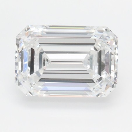 Diament laboratoryjny bezbarwny szlif szmaragdowy, 1.79ct, VVS1, D, IGI LG728577549