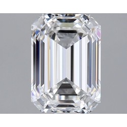 Diament laboratoryjny bezbarwny szlif szmaragdowy, 1.75ct, VVS2, E, IGI LG720575852