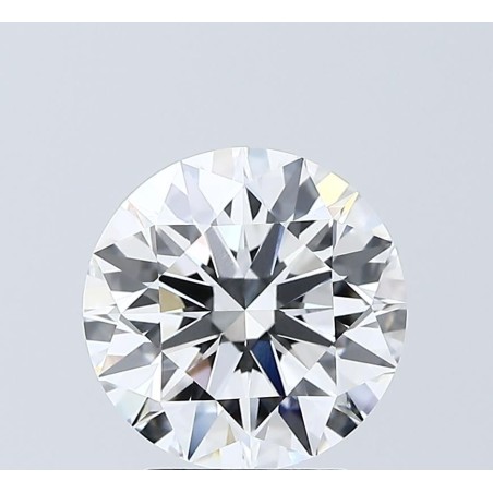 Diament laboratoryjny bezbarwny szlif okrągły, 2.5ct, VVS2, D, IGI LG739599927
