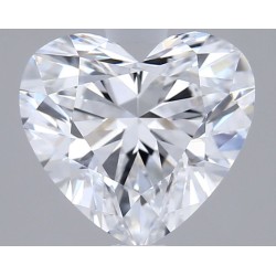 Diament laboratoryjny bezbarwny serce, 1.7ct, VVS2, D, IGI LG720575584