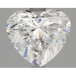 Diament laboratoryjny bezbarwny serce, 2.01ct, VVS2, D, IGI LG690505768